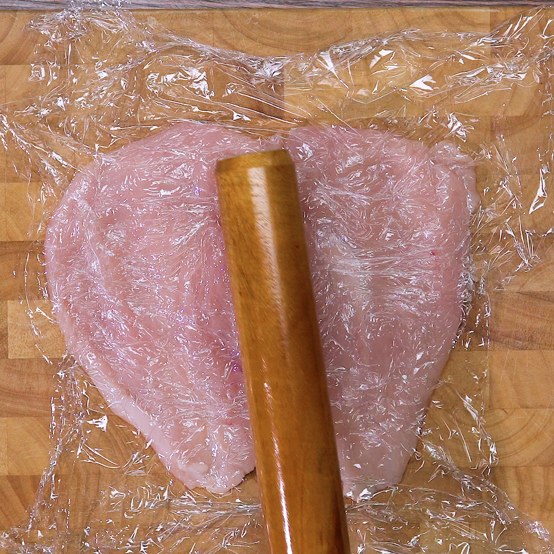 Step 1 Prepare the chicken breast Cheese-Stuffed Chicken Breast