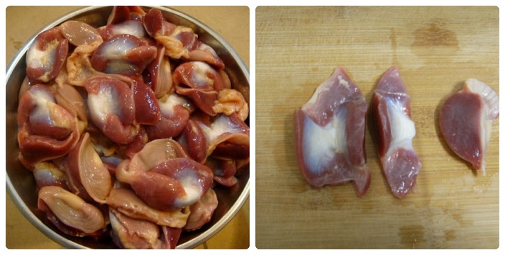 Step 1 Prepare and marinate chicken gizzards Fried chicken gizzards with fish sauce