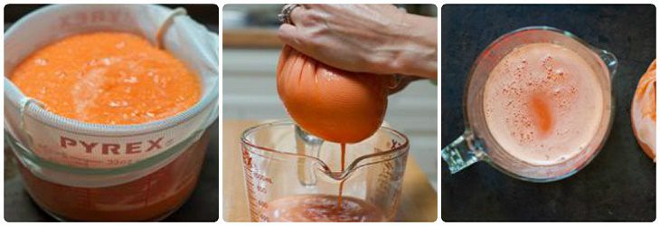 Step 2 Make the juice Grapefruit Vegetable Juice