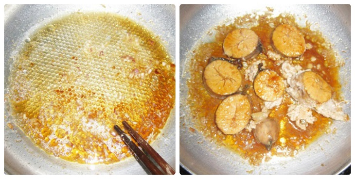 Step 3 Fish roe stew Stewed fish roe with pineapple