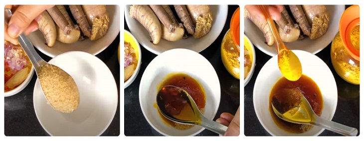 Step 2 Make the braising sauce for Braised Mackerel Roe with Turmeric