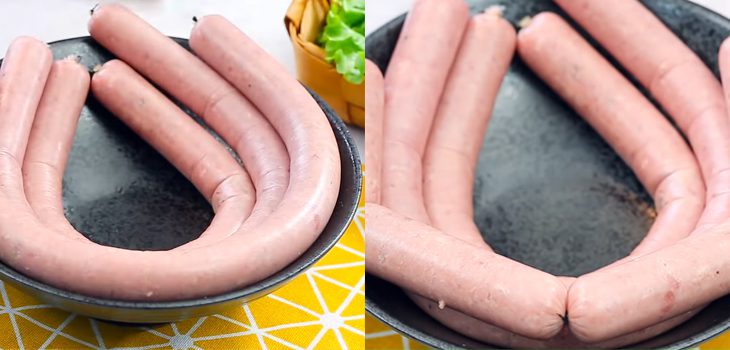 Step 2 Shaping the Sausages Air fryer sausages