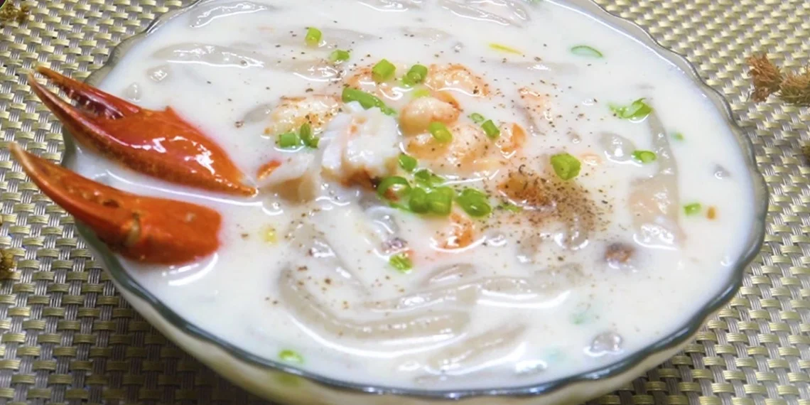2 ways to cook banh canh with coconut milk delicious and authentic 09822