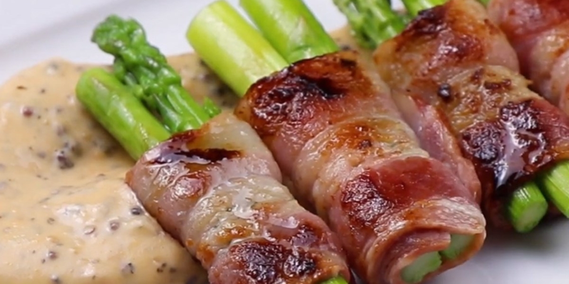 2 ways to make dried meat rolled with mushrooms and mango 02892