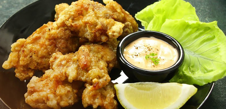 2 ways to make fried chicken with cheese sauce and fragrant garlic sauce 02553