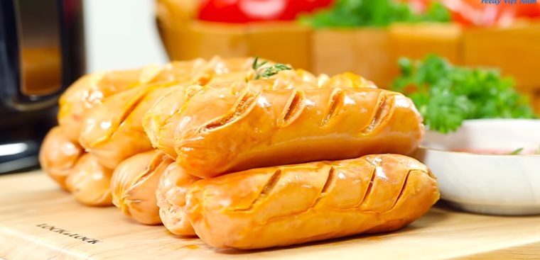 2 ways to make grilled sausages with oven and pot 02679