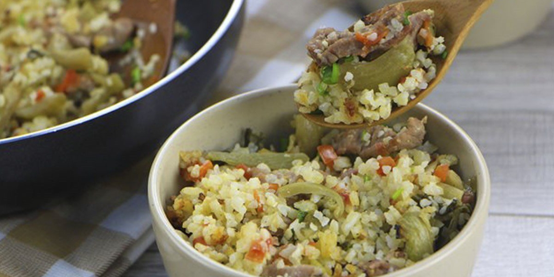 2 ways to make rice with coconut and beef pickled vegetables delicious steamed 05353