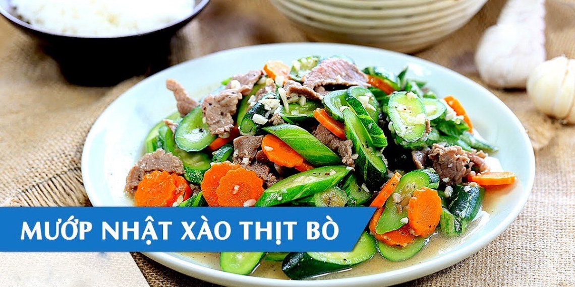 2 ways to make simple cucumber stir fried beef and stir fried egg for 04169