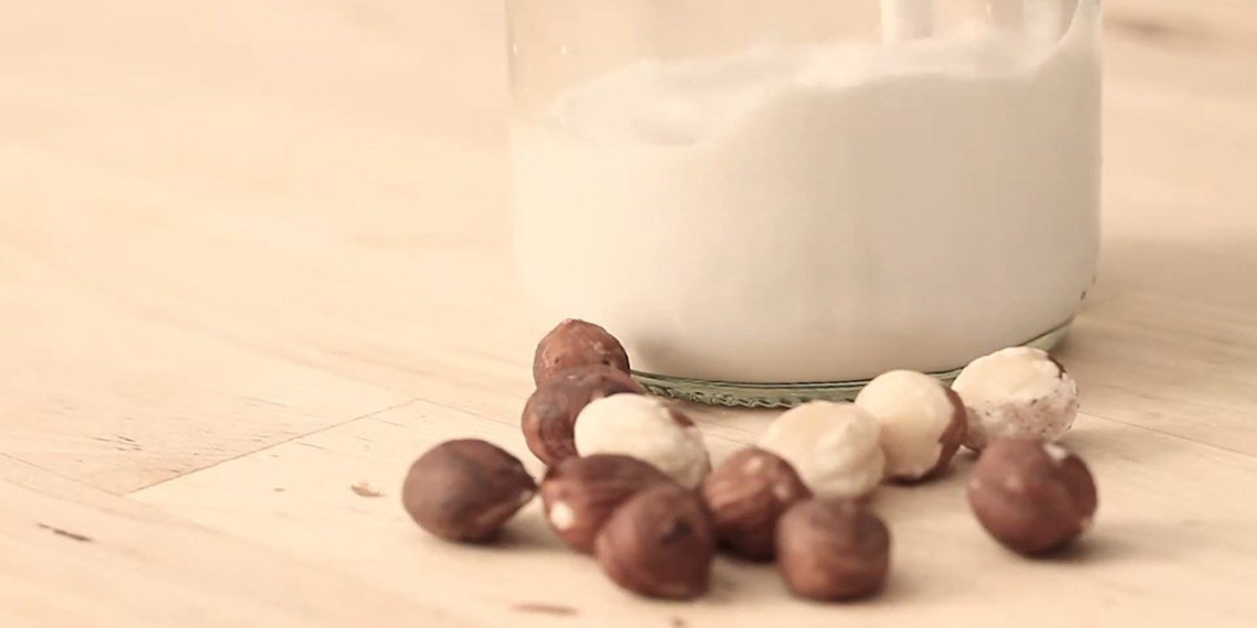 2 ways to make thick peanut milk simple good for health 05637