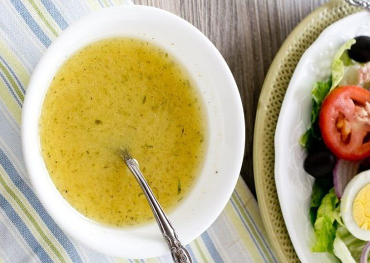 Step 2 Make the dressing for Tuna Salad in Oil with Boiled Eggs