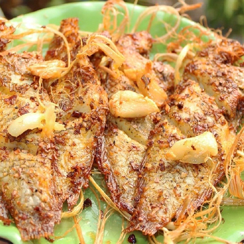 Step 4 Finished Product Fried Fish with Lemongrass and Chili