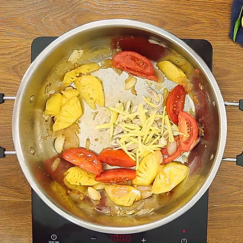 Step 3 Cooking Hot Pot Seafood Mixed Hot Pot