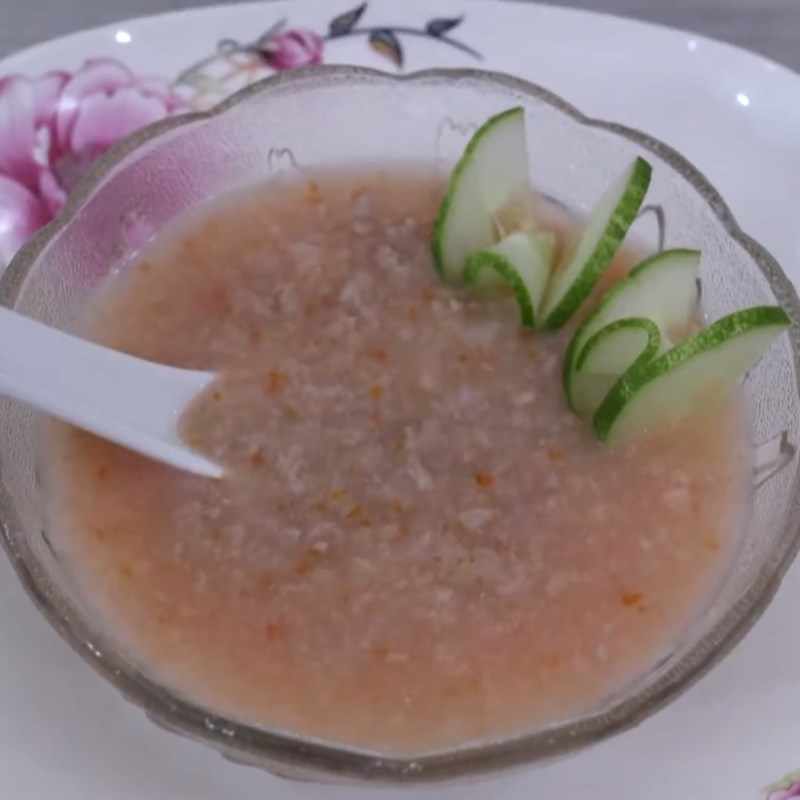 Step 5 Final Product White Radish Porridge