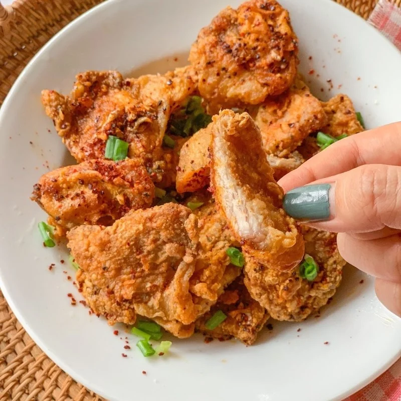 Step 4 Final Product Spicy Salted Fried Pork