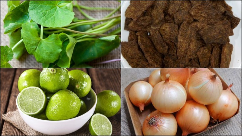 Ingredients for raw vegetable salad