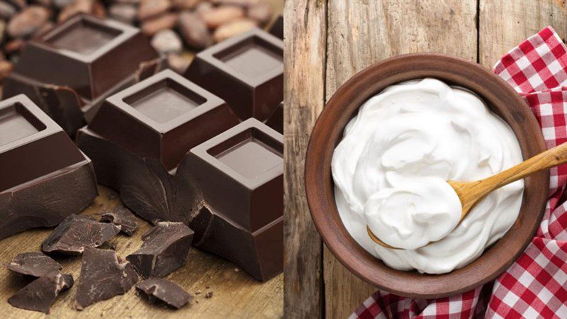 Ingredients for chocolate-filled marshmallow, matcha chocolate-filled marshmallow