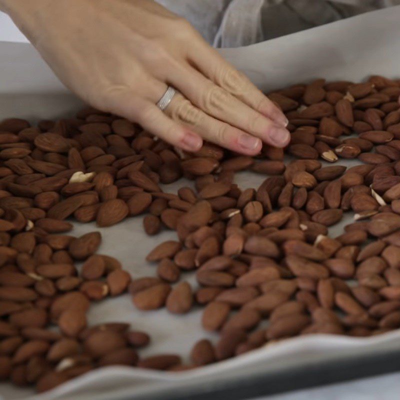 Step 1 Roast the almonds Almond Butter