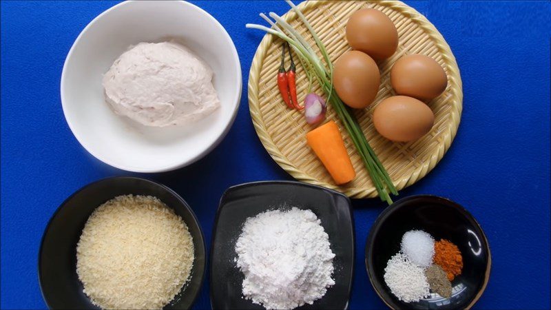 Ingredients for 5 dishes from fish cake