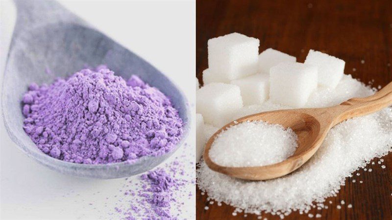 Ingredients for taro pudding