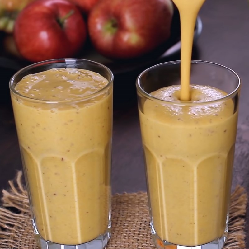 Step 3 Final Product Pumpkin Banana Apple Smoothie