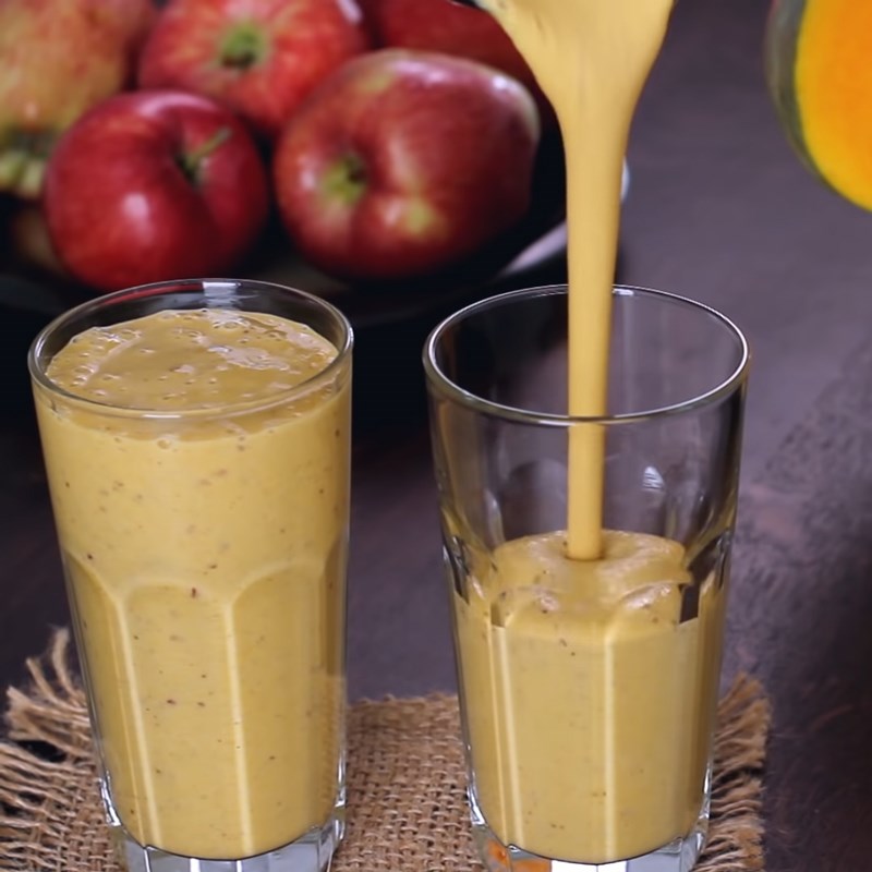 Step 3 Final Product Pumpkin Banana Apple Smoothie