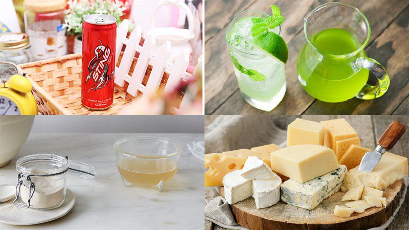 Ingredients for bubble tea jelly