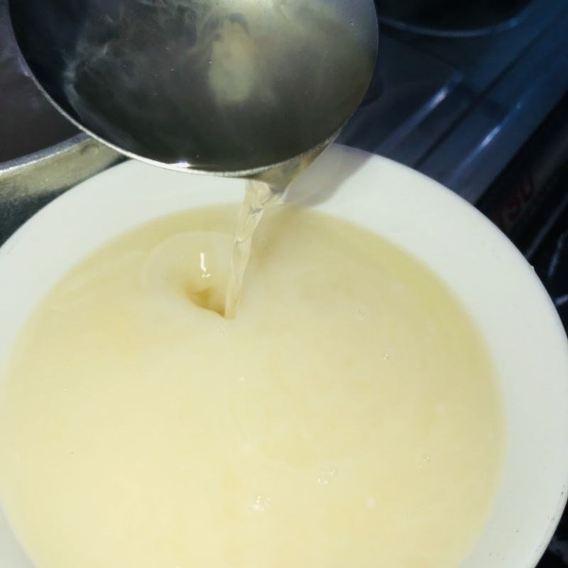 Step 2 Cook aloe vera jelly Aloe vera jelly