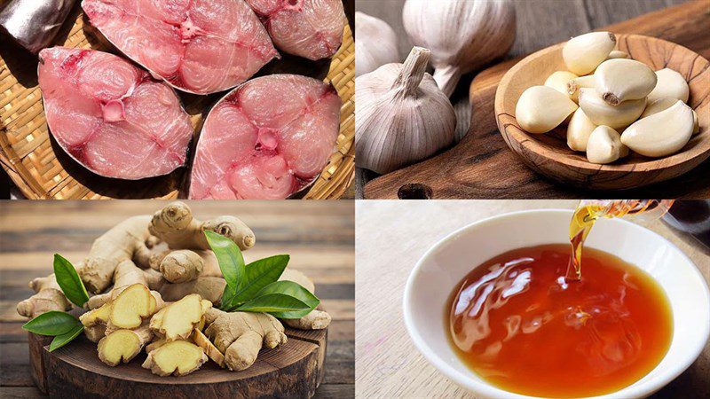 Ingredients for mackerel floss dish