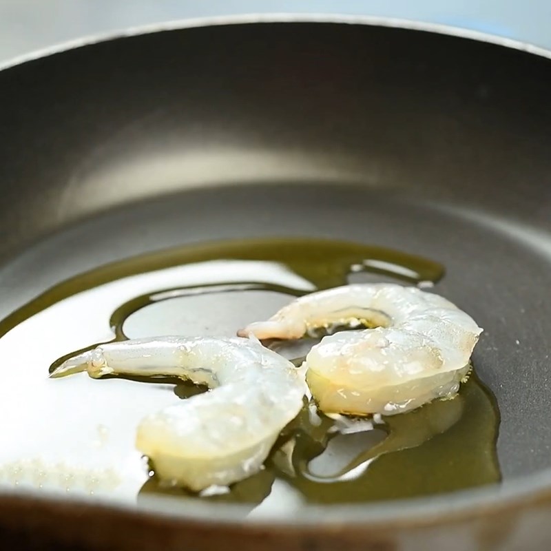 Step 2 Sauté the shrimp Shrimp Salad Sandwich