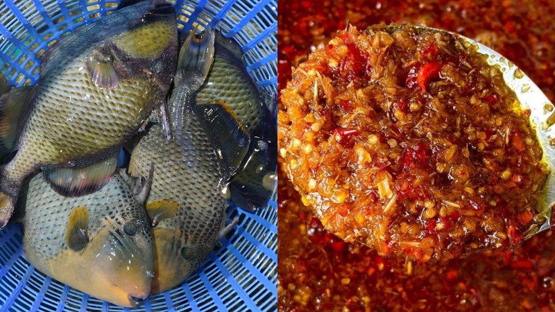 Ingredients for the dish 2 ways to make grilled cow skin fish