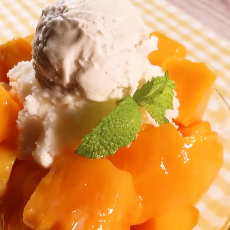 Step 6 Final Product Mango Bingsu