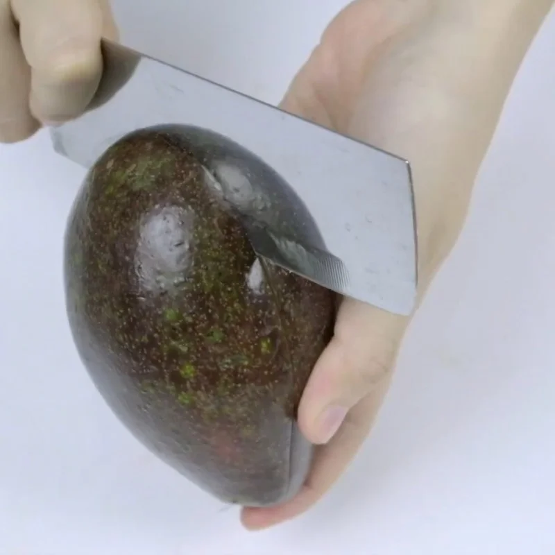 Step 1 Prepare the avocado for Coconut Avocado Ice Cream