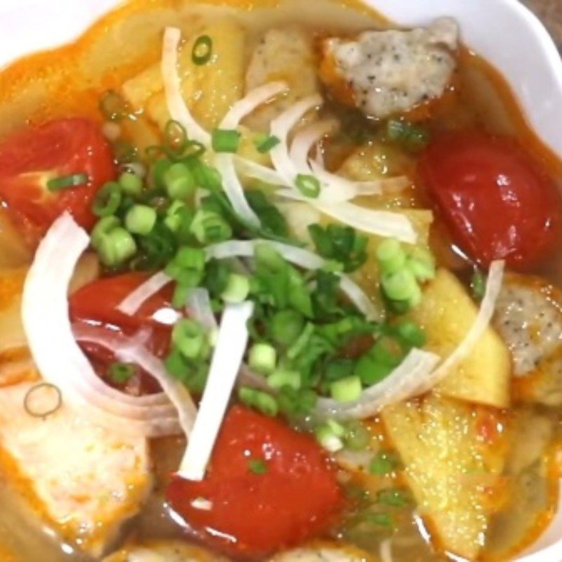 Step 6 Final Product Salmon Fish Cake Noodle