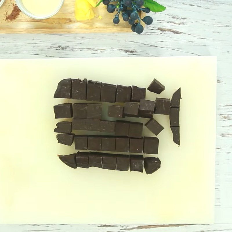 Step 3 Cut the Milo candy Milo Cube Candy