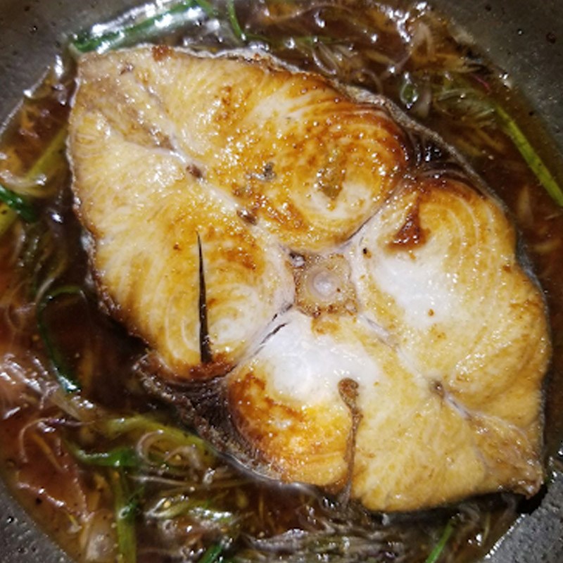 Step 3 Fish Stewing Mackerel Stewed with Green Tea