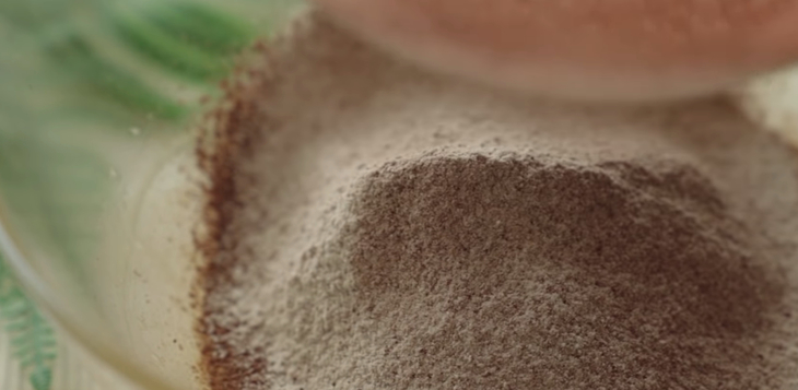 Step 2 Mix the cake flour Chocolate Swiss Roll Cake