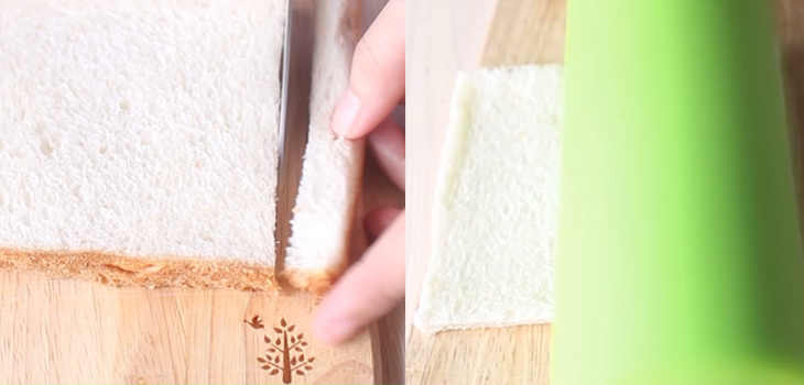 Step 5 Prepare the cake crust for Fried Yogurt Cake