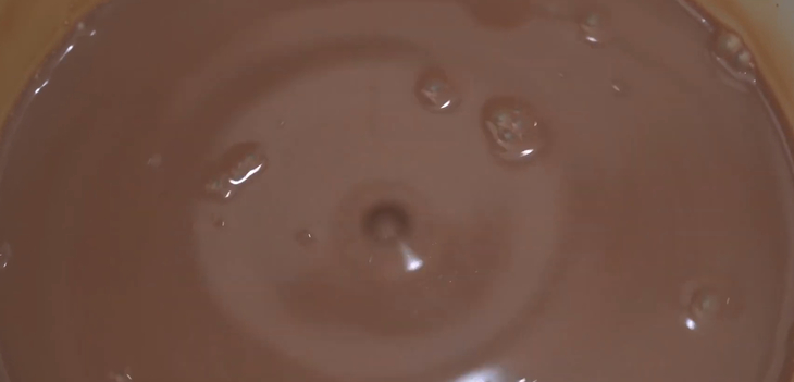 Step 3 Mix the chocolate panna cotta mixture