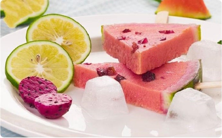 Step 4 Final Product How to make watermelon dragon fruit ice cream