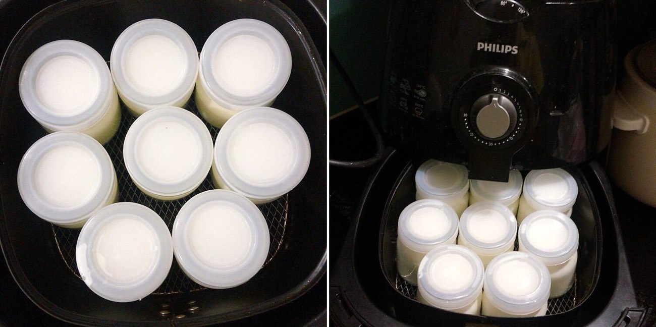 Step 4 Yogurt fermentation Reverse yogurt