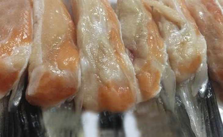 Step 1 Prepare the Ingredients for Fried Salmon Fin with Tamarind Fish Sauce