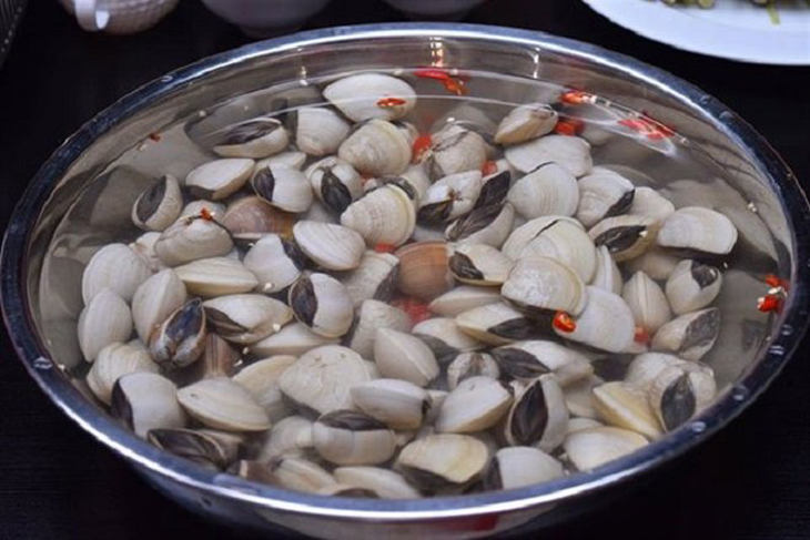 Step 1 Prepare clams Clam Curry