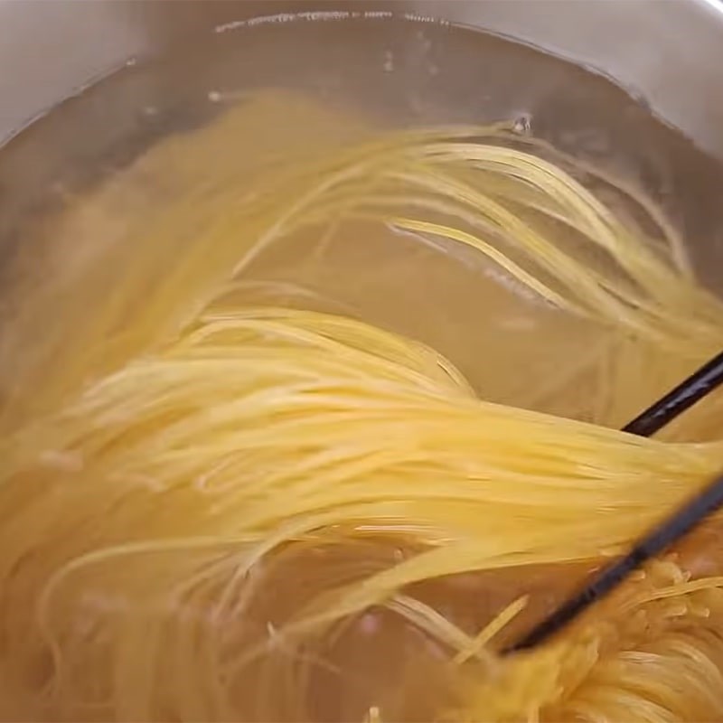 Step 2 Prepare other ingredients Duck vermicelli soup