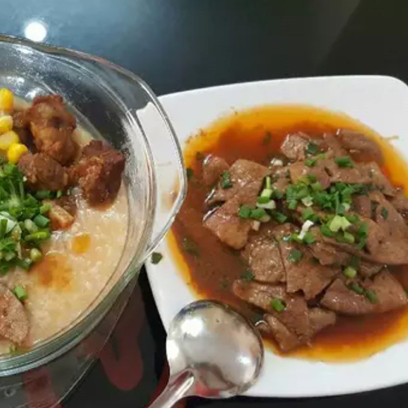 Step 7 Final Product Corn Rib Porridge