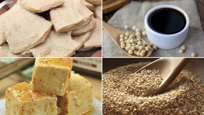 Ingredients for grilled vegetarian spare ribs