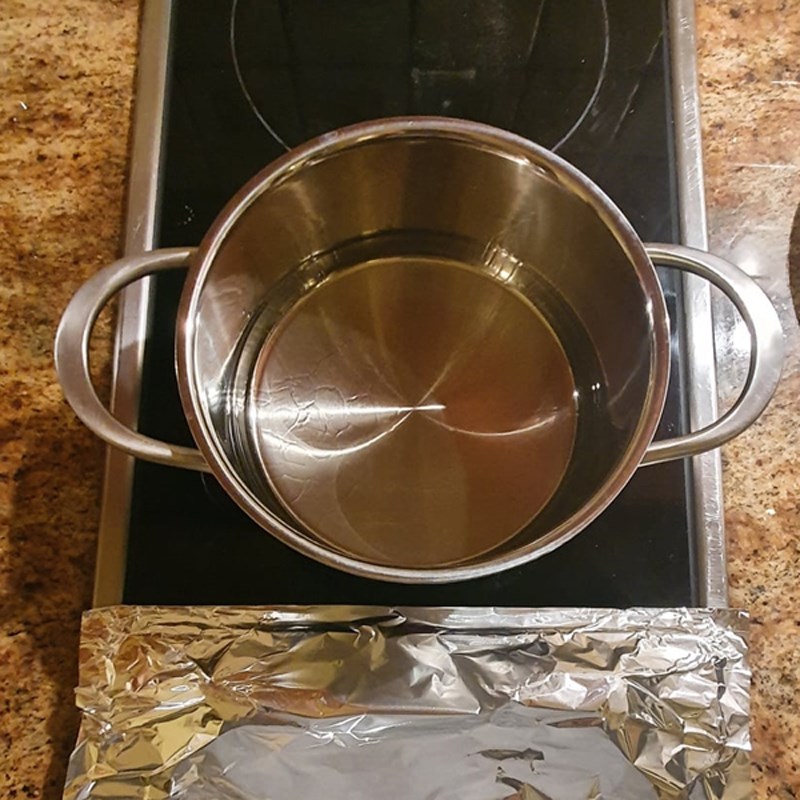 Step 3 Frying the buns Fried vegetarian buns (recipe shared by user)