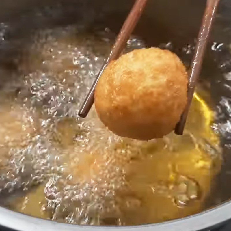 Step 5 Fry the cake