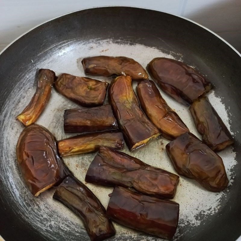 Step 3 Fried Eggplant Fried Eggplant with Fish Sauce