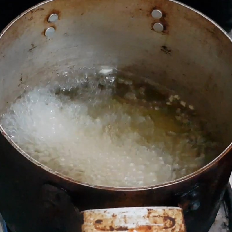 Step 3 Fry the Carp Fried Carp