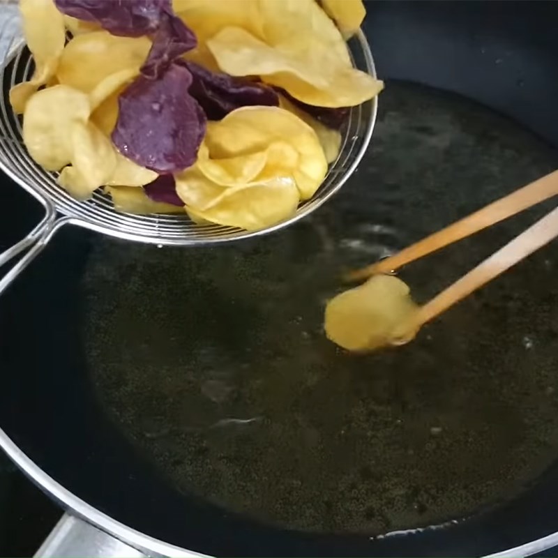 Step 2 Frying sweet potatoes Butter Fried Sweet Potatoes
